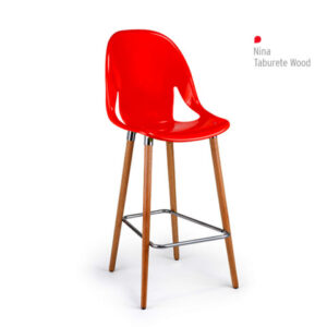 Nina Wood Taburete